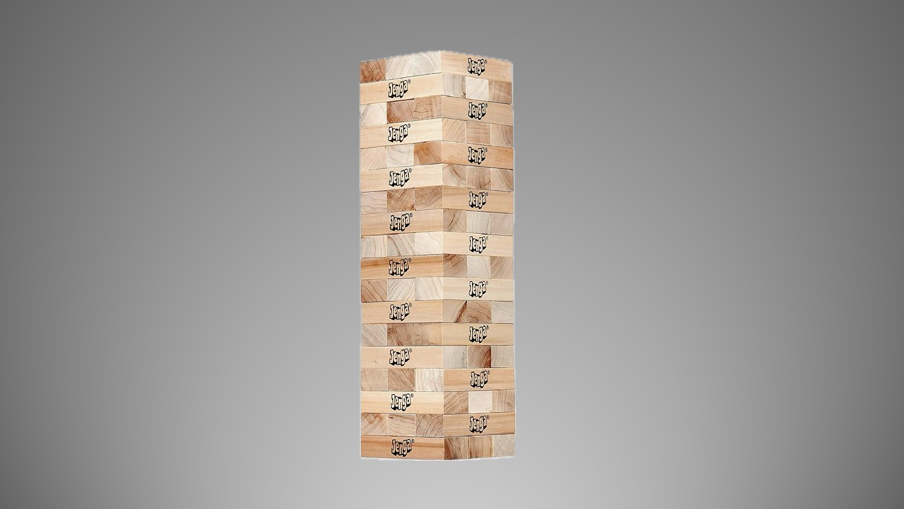 Jenga Giant Hardwood Game