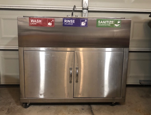 3 compartment sink