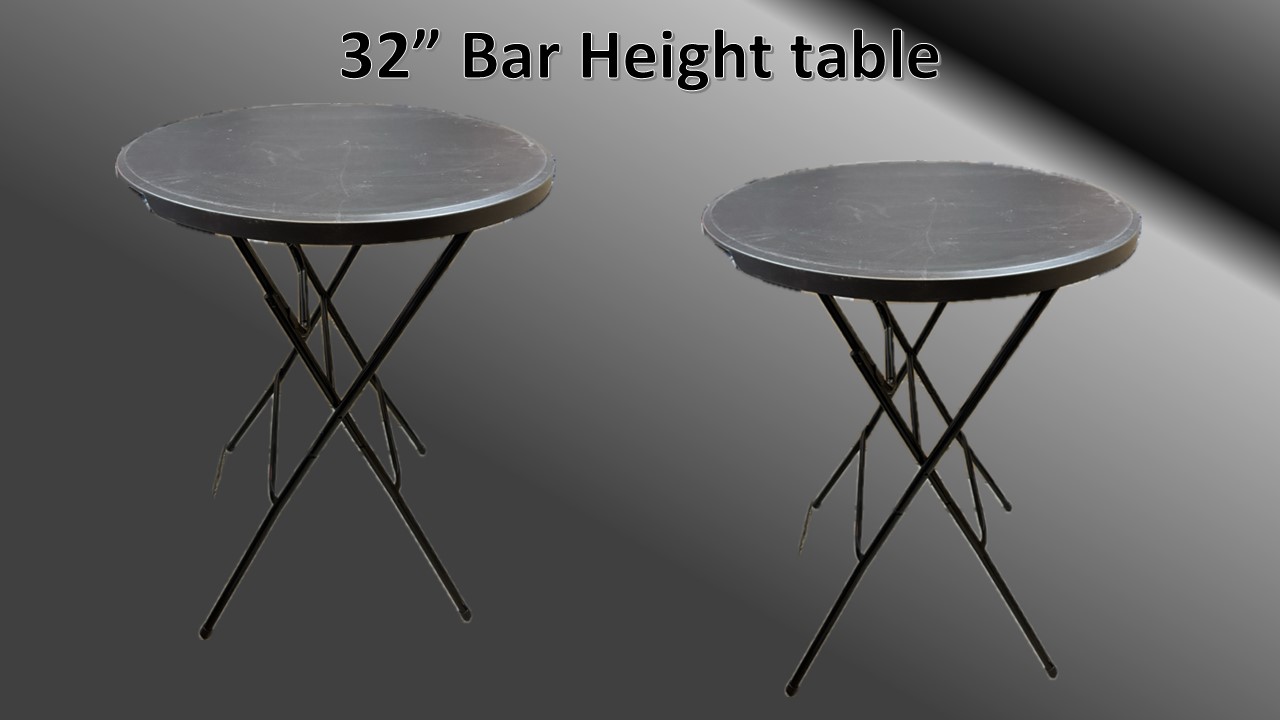 Bar Height Tables