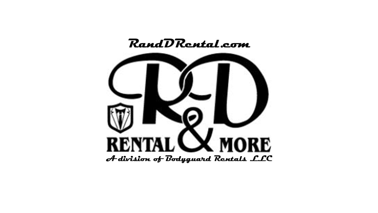 R&D Rental branding sticker